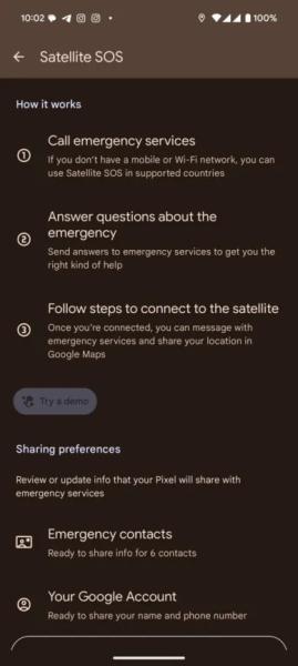 Pixel 9a не підтримує супутниковий зв'язок