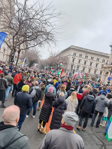 У Будапешті тисячі людей вийшли на протест проти уряду Орбана