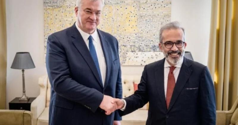 Військова співпраця: глава МЗС Португалії прибув до Києва і зустрівся з Сибігою