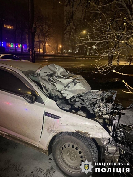 У Києві п’яний водій вчинив ДТП у комендантську годину: подробиці