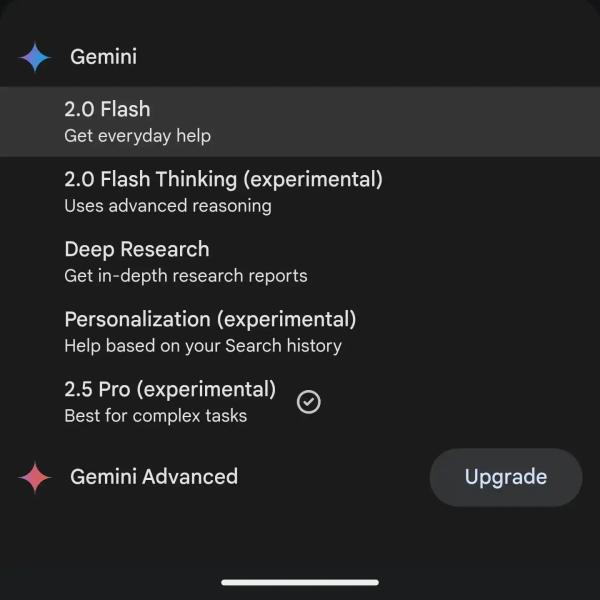 Тестова версія Gemini 2.5 Pro (exp) стала доступною для всіх користувачів