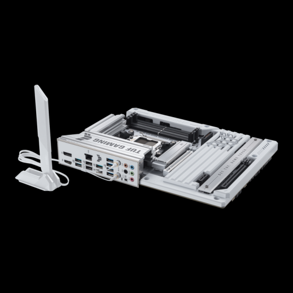 Asus представила TUF GAMING B850-BTF — першу материнську плату з прихованими з’єднаннями, роз’ємом GPU на 600 Вт та новим фіксатором PCIe