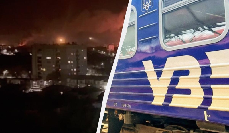 Атака на Кропивницький: "Укрзалізниця" змінювала маршрути поїздів