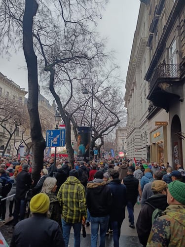 У Будапешті тисячі людей вийшли на протест проти уряду Орбана