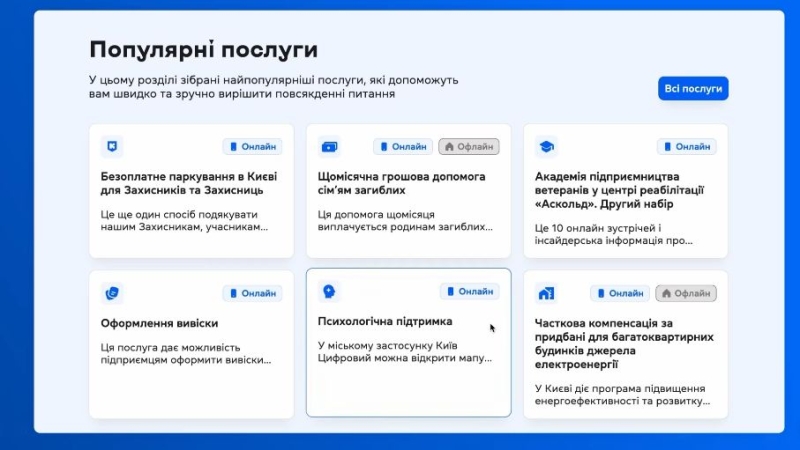 Київ у смартфоні: у місті запрацювала унікальна платформа зі всіма послугами