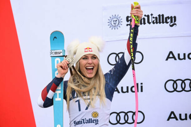 Досвідчена гірськолижниця Ліндсі Вонн установила унікальний рекорд на КС