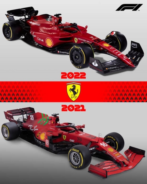 Формула-1: Феррарі представила болід на сезон 2022 року Формула-1: Феррарі представила болід на сезон 2022 року