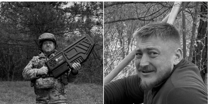 У Запоріжжі вшанували двох поліцейських, які загинули, відбиваючи ворожий штурм