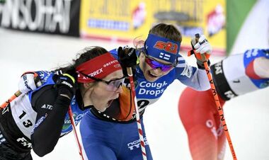Лижні гонки. Німкені в ударі. Гіммлер та Ридцек виграли командний спринт