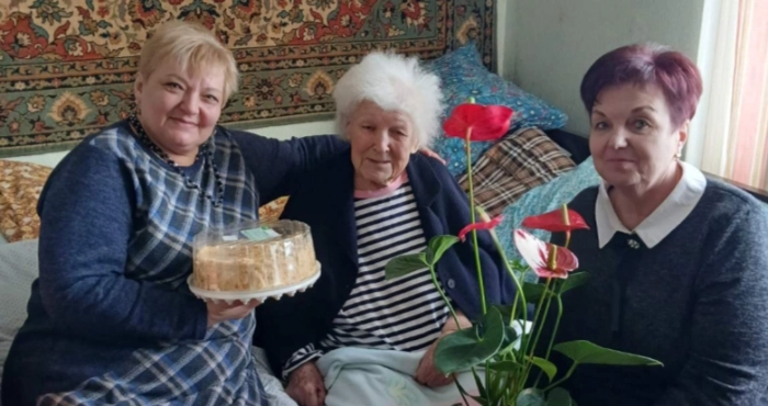 Мешканка Чарукова відсвяткувала 100-річний ювілей