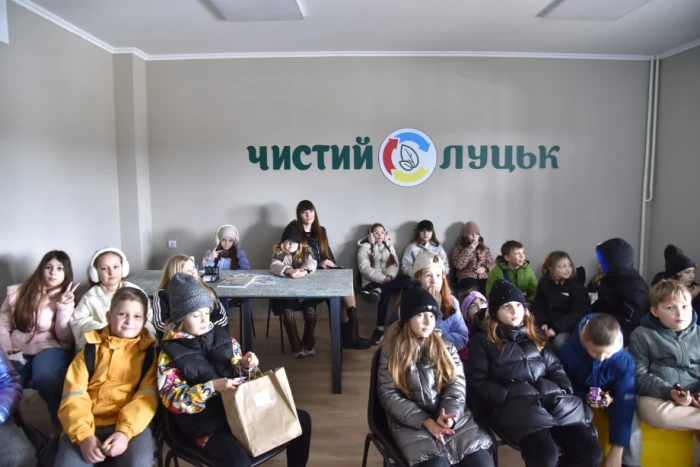 На базі центру управління відходами у Луцьку відкрили еко-клас