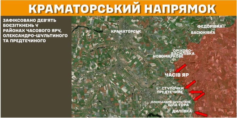 На фронті за минулу добу 109 бойових зіткнень, найбільше на Торецькому та Покровському напрямках, – Генштаб