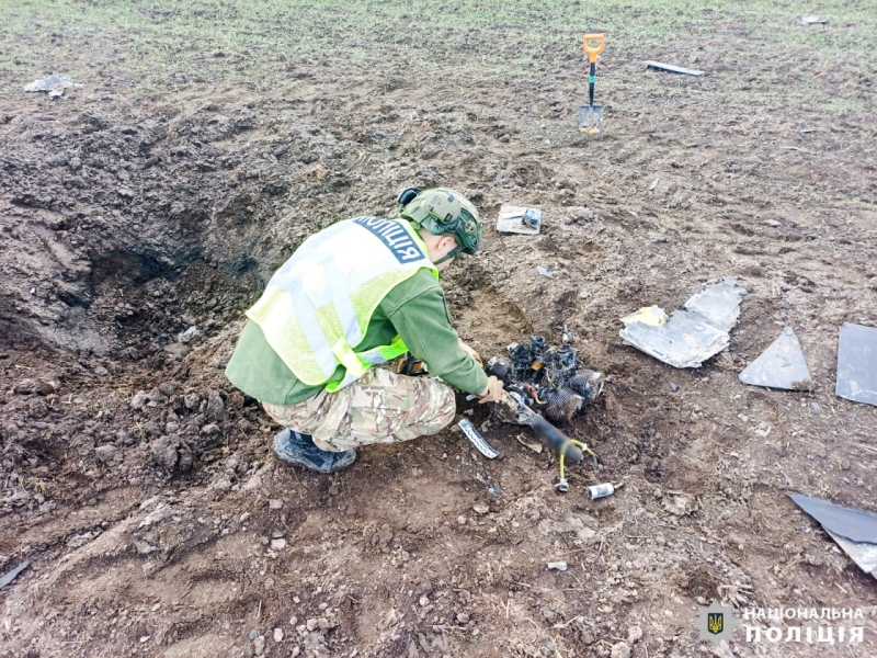 На Рівненщині показали залишки від збитих російських дронів