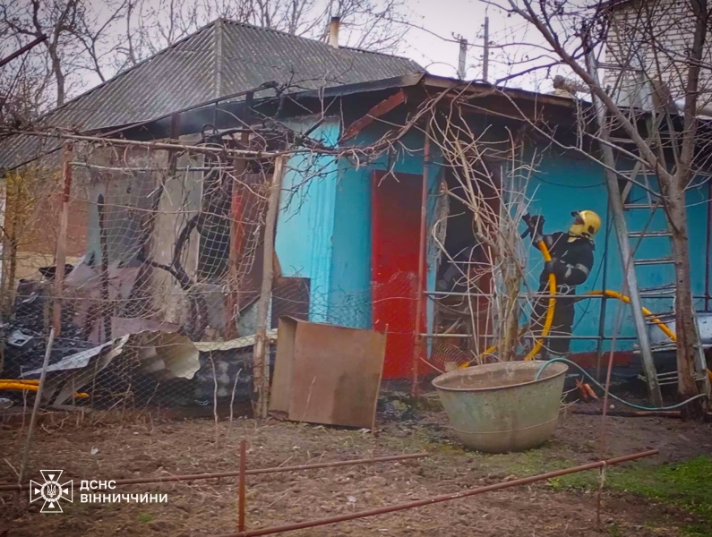 На Вінниччині сталося одинадцять пожеж