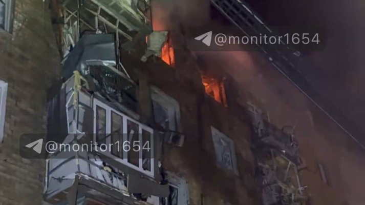 ''Шахед'' влучив у багатоповерхівку в центрі Харкова, є постраждалі