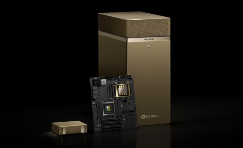 Суперкомп’ютер на столі: десктопи NVIDIA DGX на чипах GB300 Grace Blackwell Ultra призначені для локального розгортання ШІ