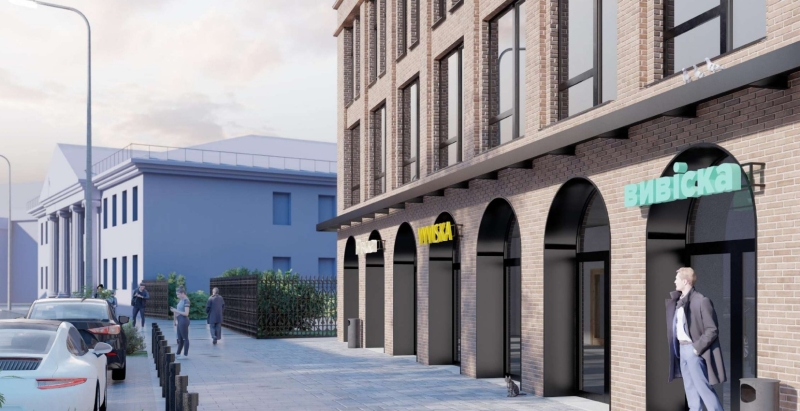 У центрі Рівного знесли старий будинок