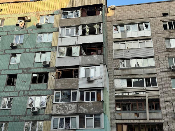 У ДніпрОВА повідомили про наслідки атаки шахедів на житлові квартали Дніпра