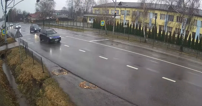 У Княгининку зіткнулися  Mercedes та Renault