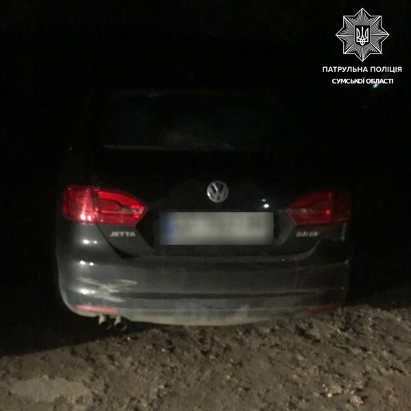 У Сумах вночі патрульні зупинили п’яного водія без прав