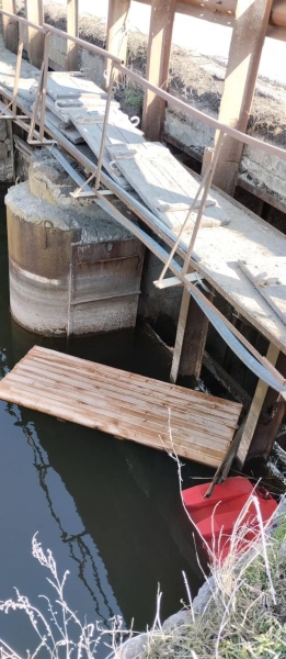 У Тульчинській громаді обвалився міст на Нестерварському ставку