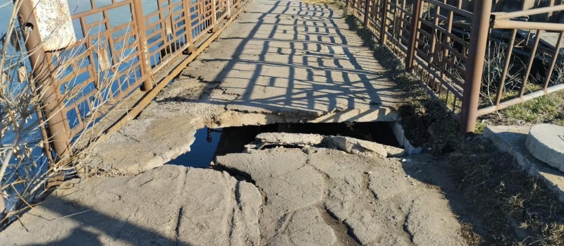 У Тульчинській громаді обвалився міст на Нестерварському ставку