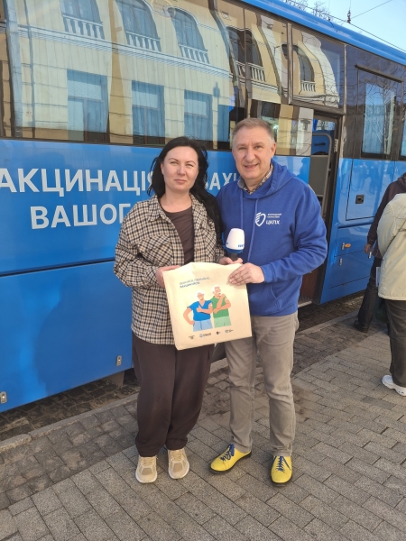 У Вінниці під час акції «Операція «Вакцинація» зробили 675 обстежень, тестувань та вакцинацій