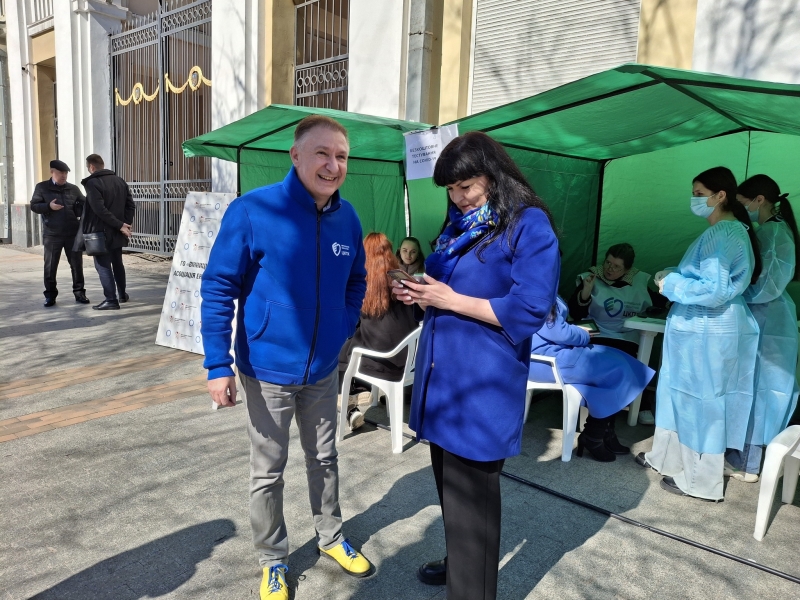 У Вінниці під час акції «Операція «Вакцинація» зробили 675 обстежень, тестувань та вакцинацій