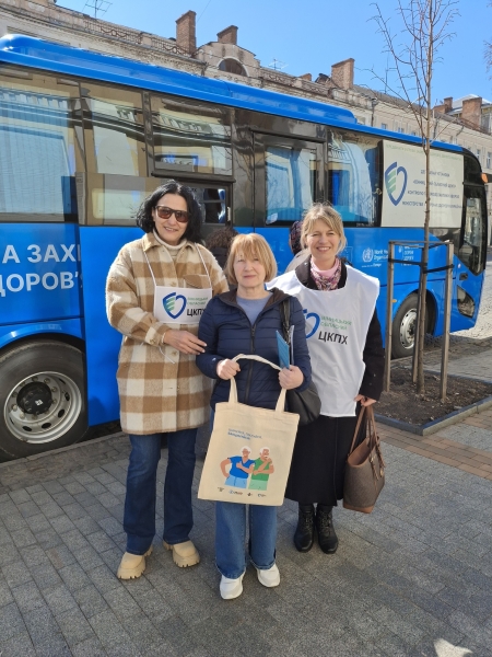 У Вінниці під час акції «Операція «Вакцинація» зробили 675 обстежень, тестувань та вакцинацій