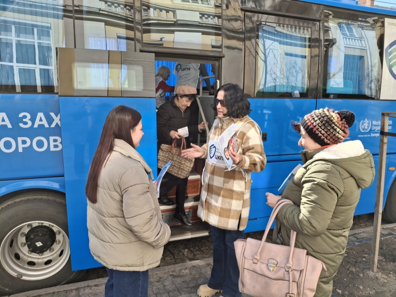 У Вінниці під час акції «Операція «Вакцинація» зробили 675 обстежень, тестувань та вакцинацій