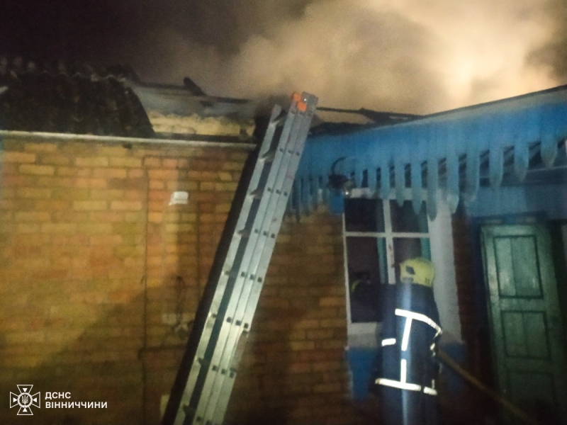 У Вінницькому районі під час пожежі загинула жінка