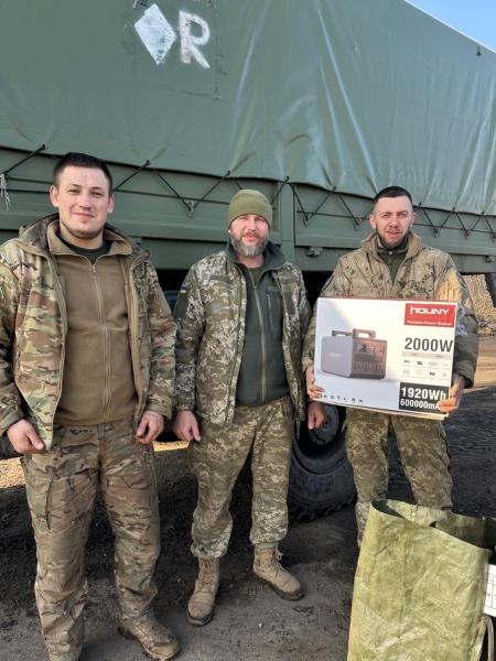 &laquo;Вінничани&raquo; передали обладнання землякам на Курський напрям