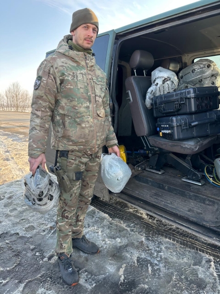 &laquo;Вінничани&raquo; передали обладнання землякам на Курський напрям