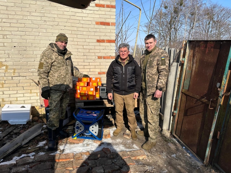 &laquo;Вінничани&raquo; передали обладнання землякам на Курський напрям