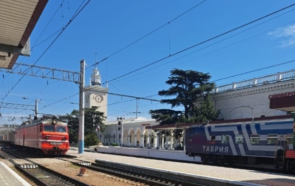 Росія запустила до Криму через окуповані території контейнерний потяг