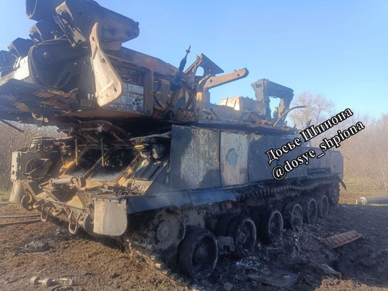 Український дрон спалив пускову російську установку «Бук-М2» на Луганщині, - ФОТО