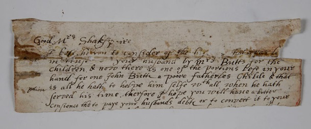 Знайдений лист відкриває нову правду про Шекспіра