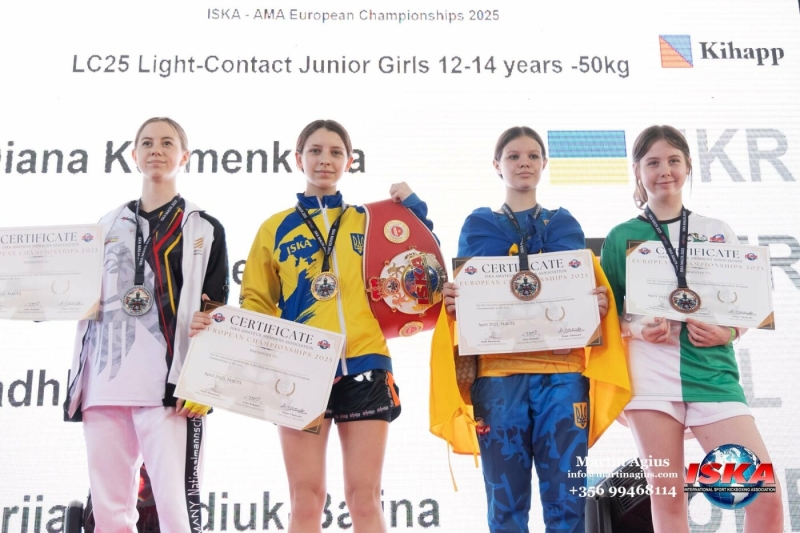 Кікбоксери з Хмельницької області - серед призерів чемпіонату Європи