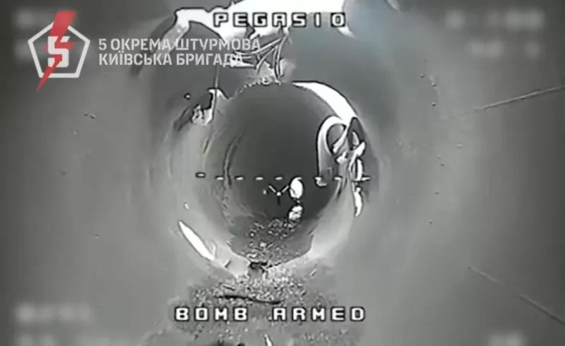 Точний удар: ЗСУ знищили російських військових у трубі водоканалу &laquo;Сіверський Донець &mdash; Донбас&raquo;, - ВІДЕО