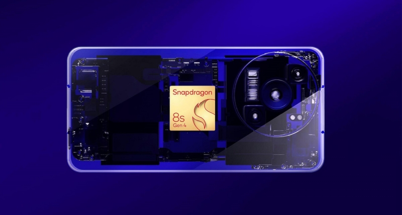 Qualcomm представила потужний чип Snapdragon 8s Gen 4 для смартфонів преміального класу