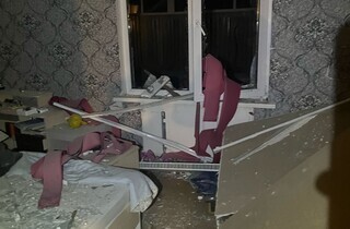 Внаслідок ворожої атаки у Броварах загорівся готельно-ресторанний комплекс