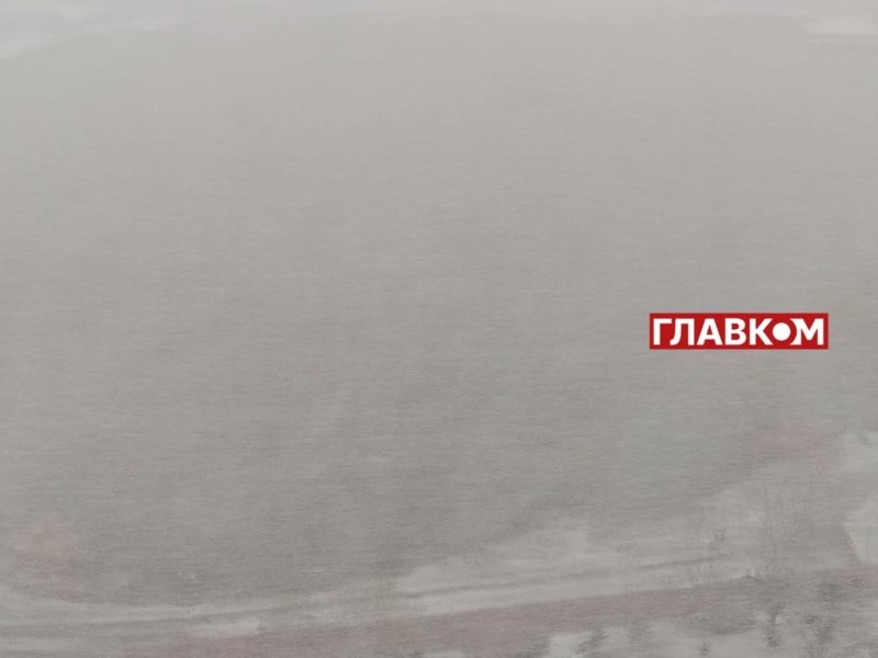 У весну увірвалась зима. Фоторепортаж з Києва