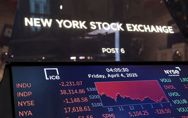 Фондовий ринок США зазнав найбільшого падіння Фондовий ринок США зазнав найбільшого падіння