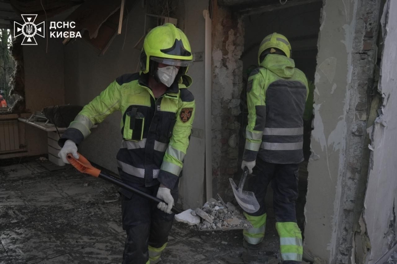 У Києві завершено пошуково-рятувальні роботи