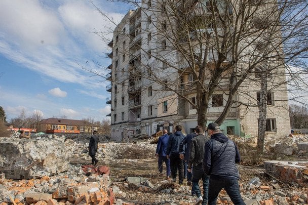 Духовний радник Трампа - пастор Марк Бернс відвідав Бучу, Ірпінь та Бородянку
