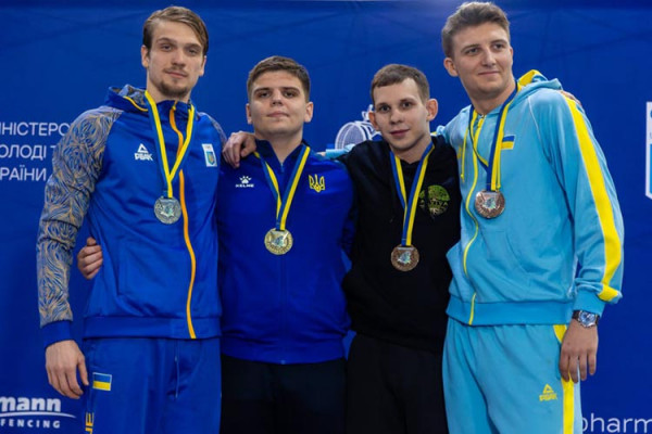 Фехтувальник Михайло Краснюк з Дніпра став бронзовим призером чемпіонату України