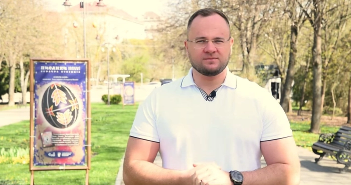 Ігор Поліщук привітав жителів Луцької громади зі святом Воскресіння Христового