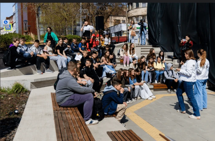Квест із сенсом: у Луцьку школярів знайомили з мінною безпекою
