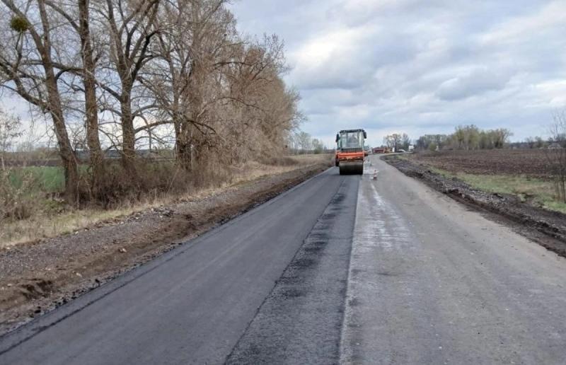 На Полтавщині минулого тижня відновили понад 22 тис. м² місцевих доріг