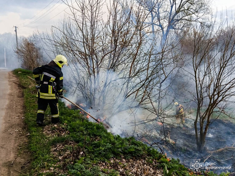 На Вінниччині сталося 12 пожеж